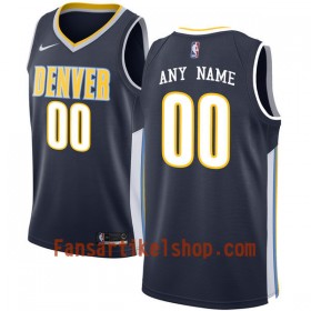 NBA Denver Nuggets Trikot Benutzerdefinierte Nike 2017-18 marineblau Swingman - Herren